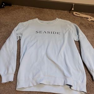 Blue seaside sweatshirt